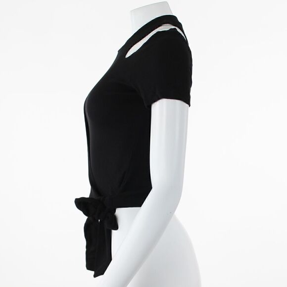 LNA Amor Wrap Ribbed Top - Picture 4 of 5